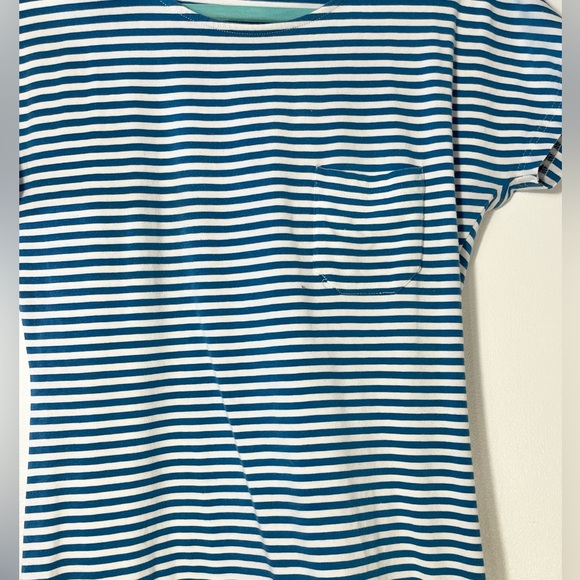Barbour Harewood Striped Jersey cap sleeve Dress Size 6 - Picture 6 of 6